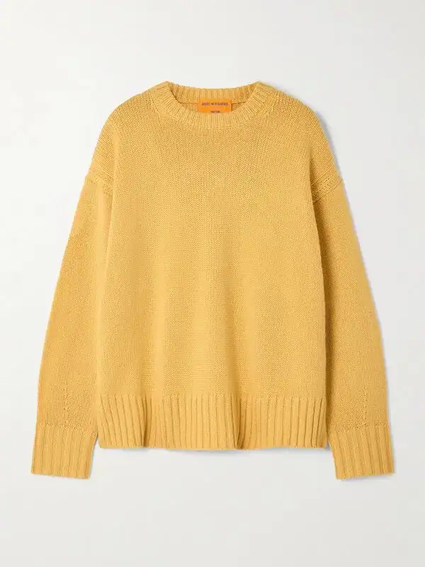 Guest In Residence Creeneck Cashmere Sweater Relax Fit Size S